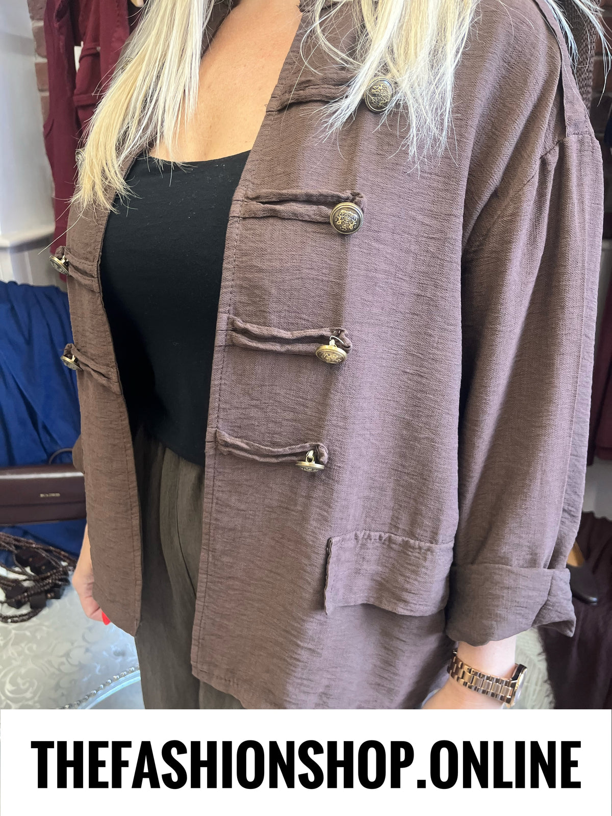 Melissa brown military jacket 8-14