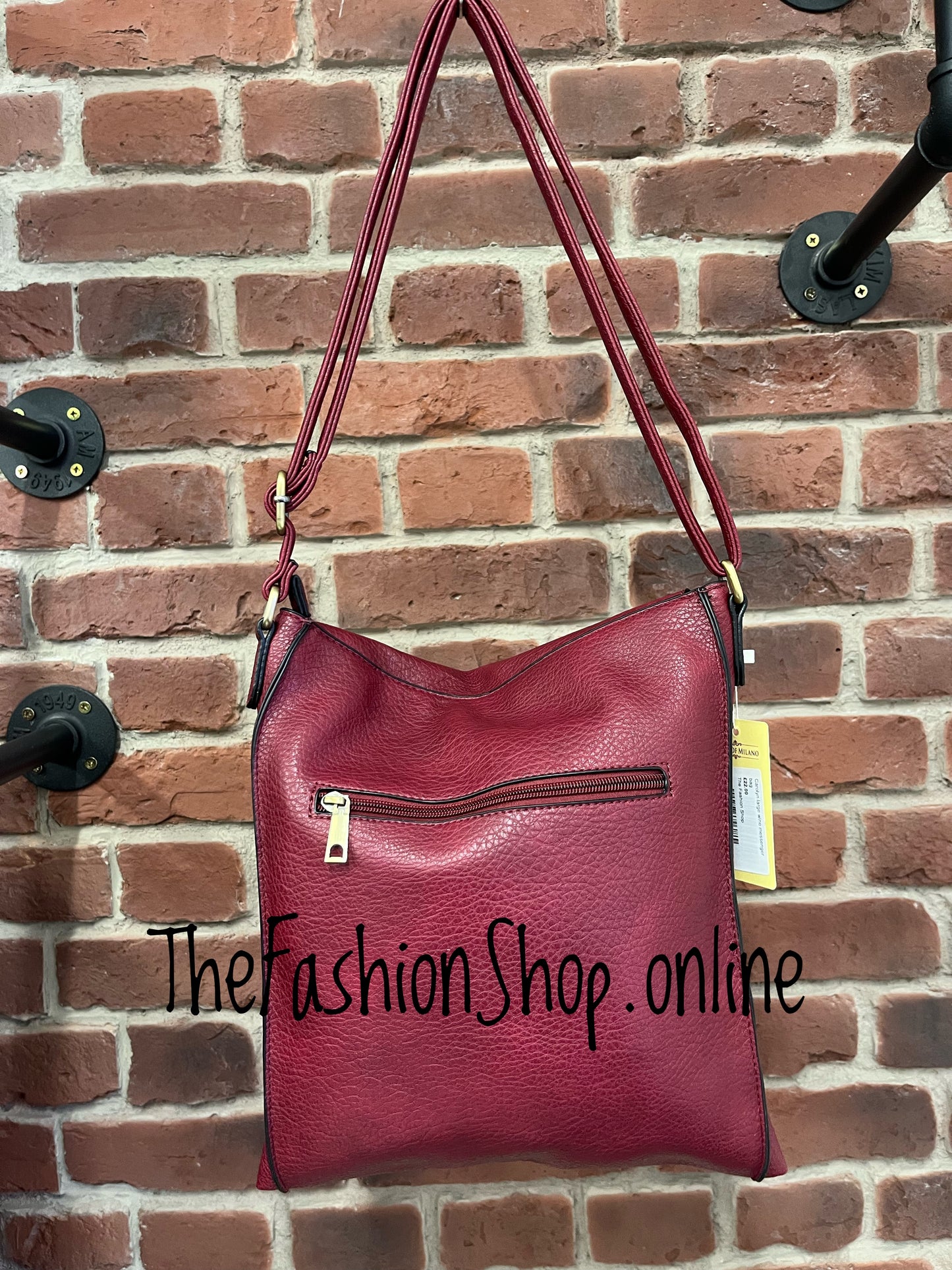 Carolyn large wine messenger bag