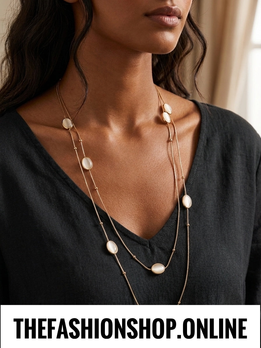 Cafe Au Lait Necklace