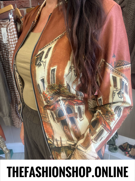 Danni cinnamon scenic jacket 8-12