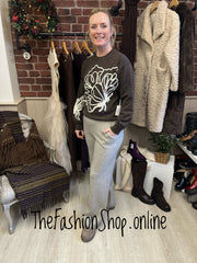 Rebecca brown embroidered jumper 8-12