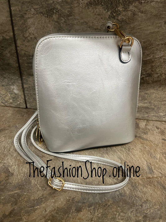 Rosie silver chic bag