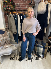 Milan mocha knitted top 8-16