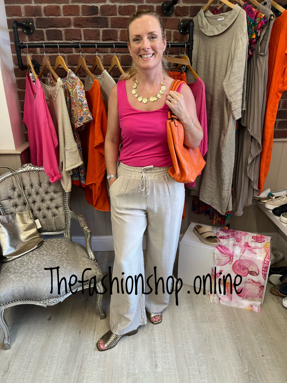 Alison stone wide leg trousers sizes 12, 14 and 16