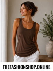 Chelsea brown soft vest size 8-14 and 16-18