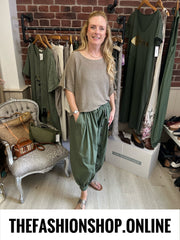 Sammy mocha fine knit top 10-20