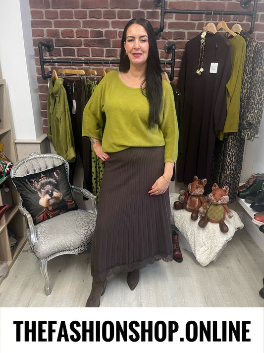 Nicole olive jumper 10-18