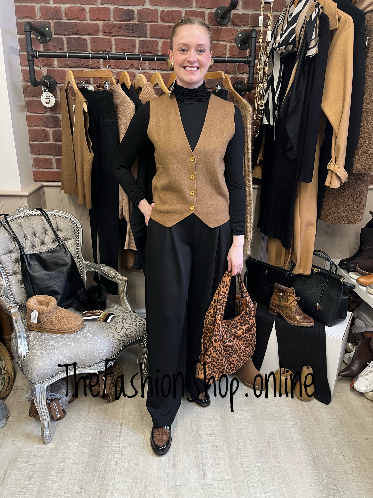 Sienna Black Dress Trouser 8-18