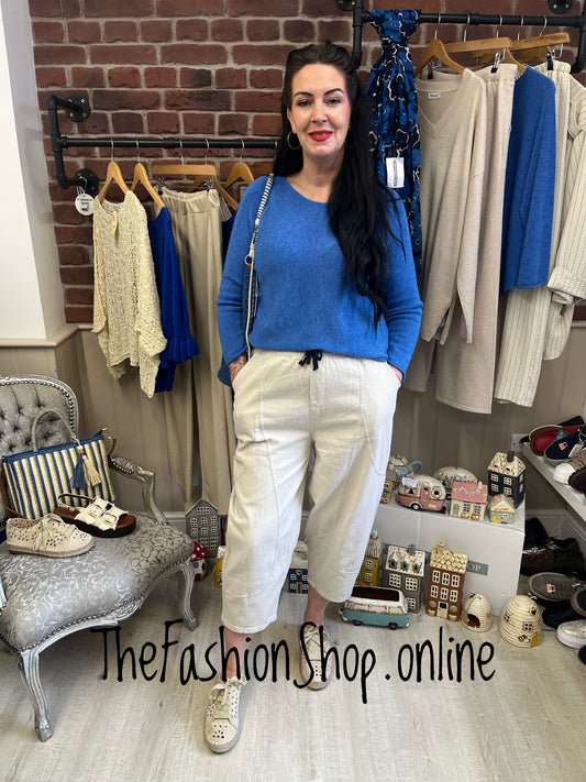 Dina denim blue soft jumper 10-16