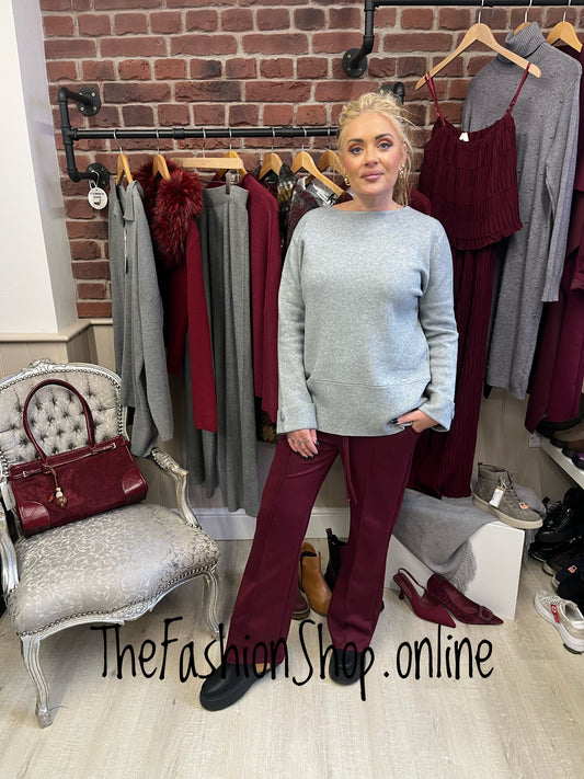 Willow grey soft jumper 10-16