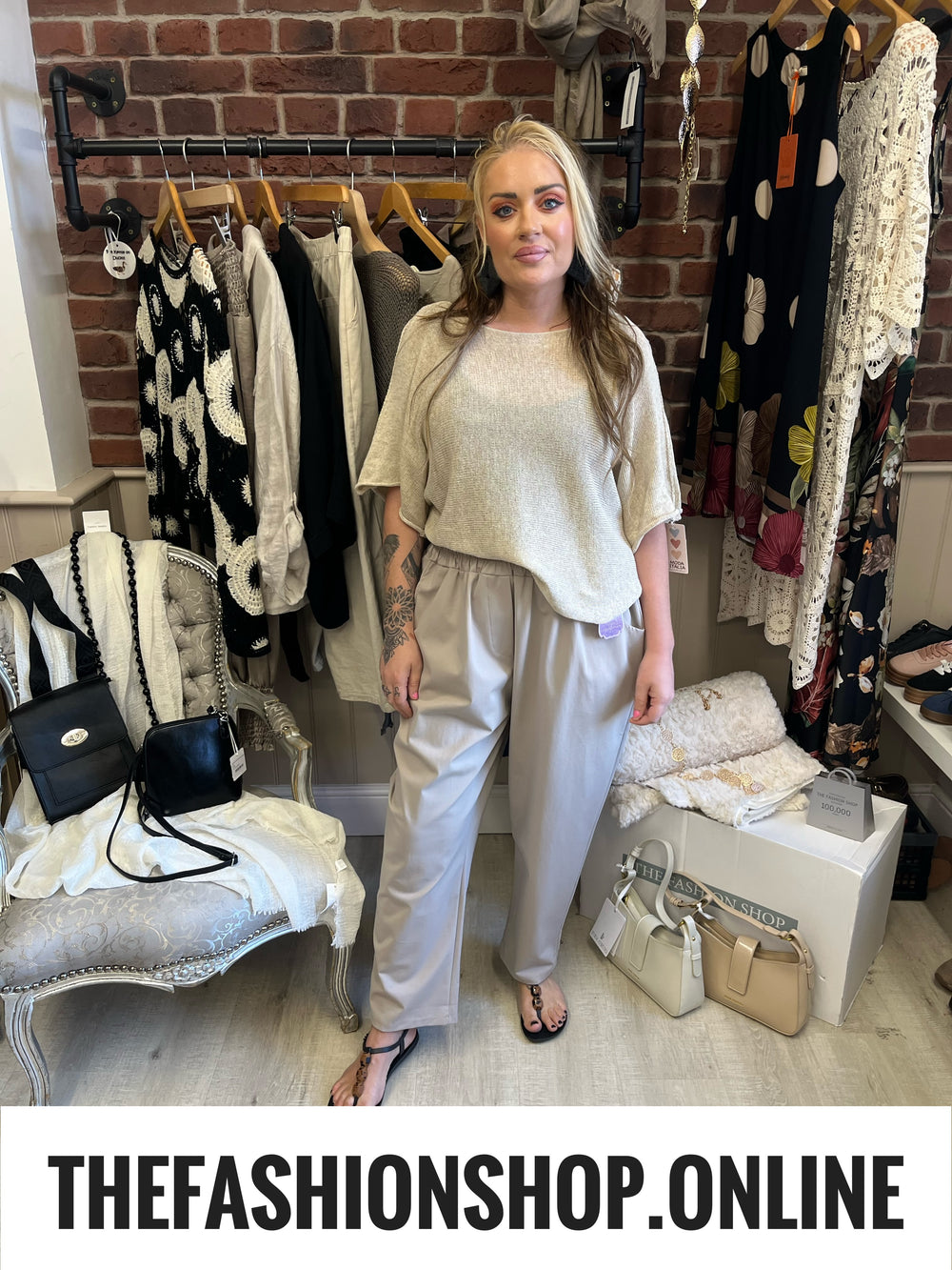 Lucy mocha trousers 10-18