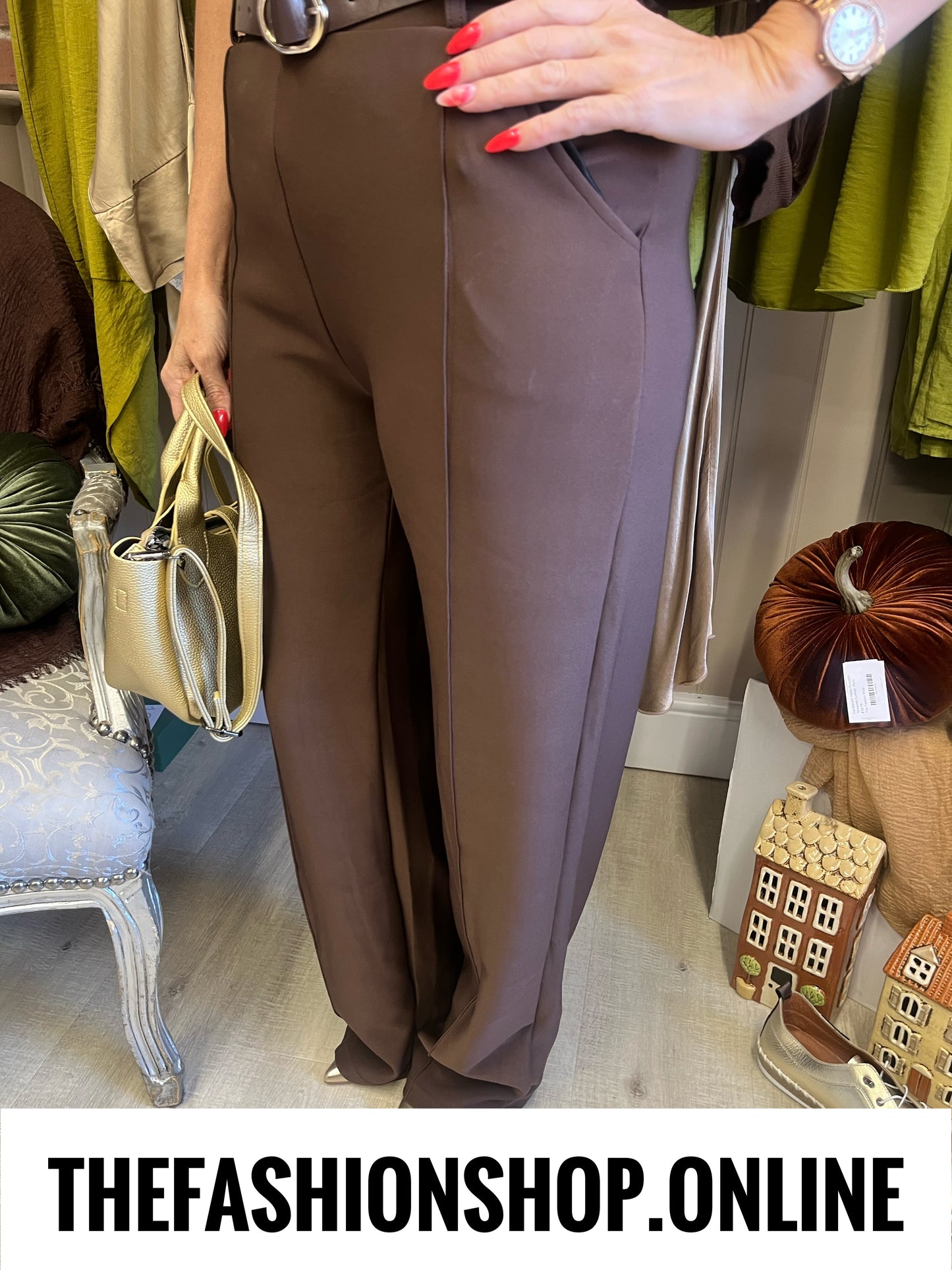 Cameron brown wonderful fit straight leg trousers sizes 8-16