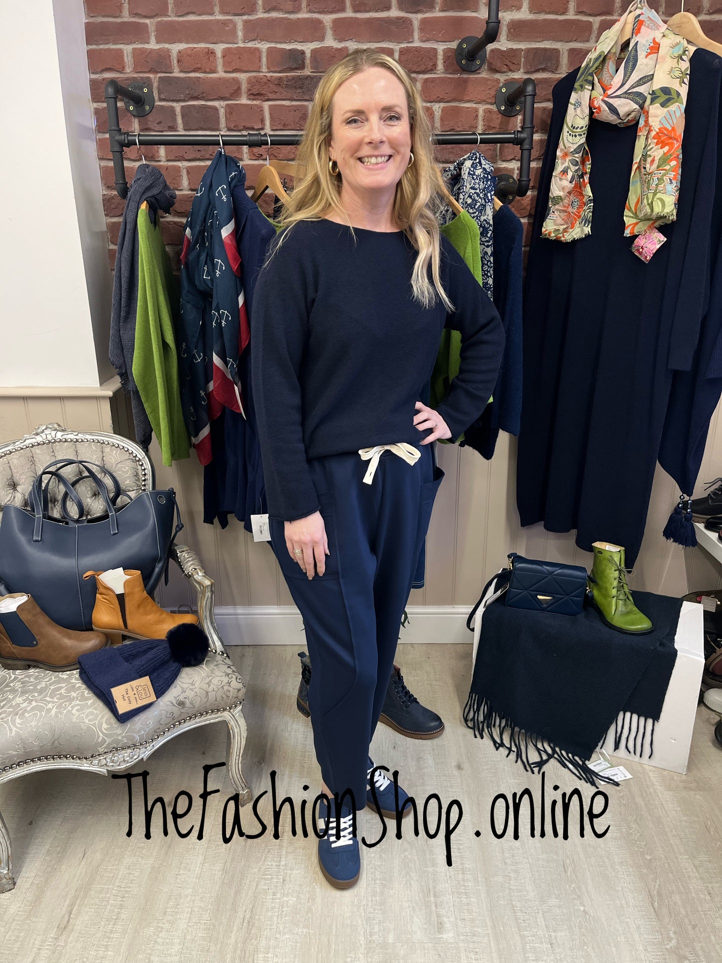 Melissa navy pocket jogger 10-16