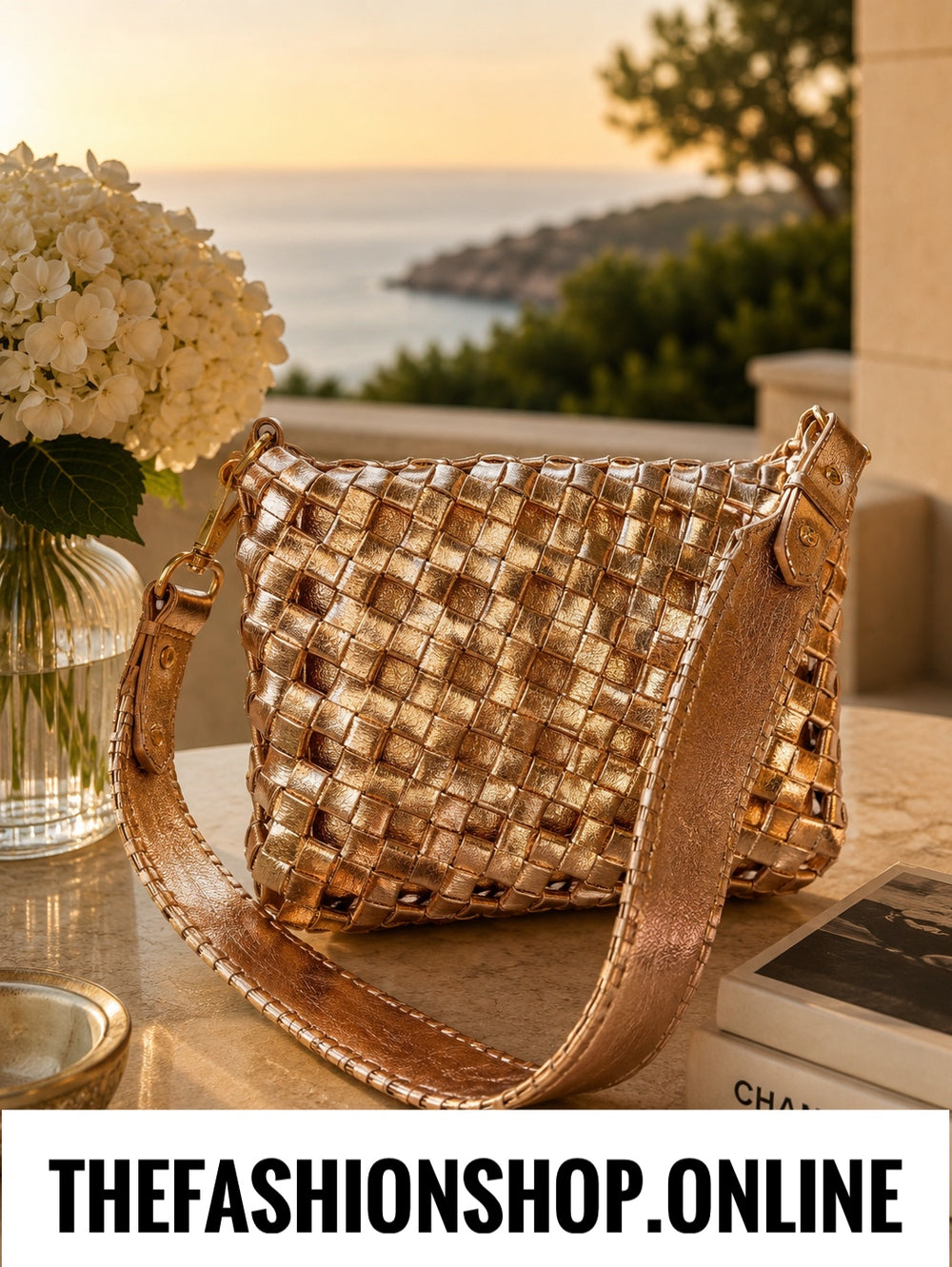 Riva Rose Gold Bag