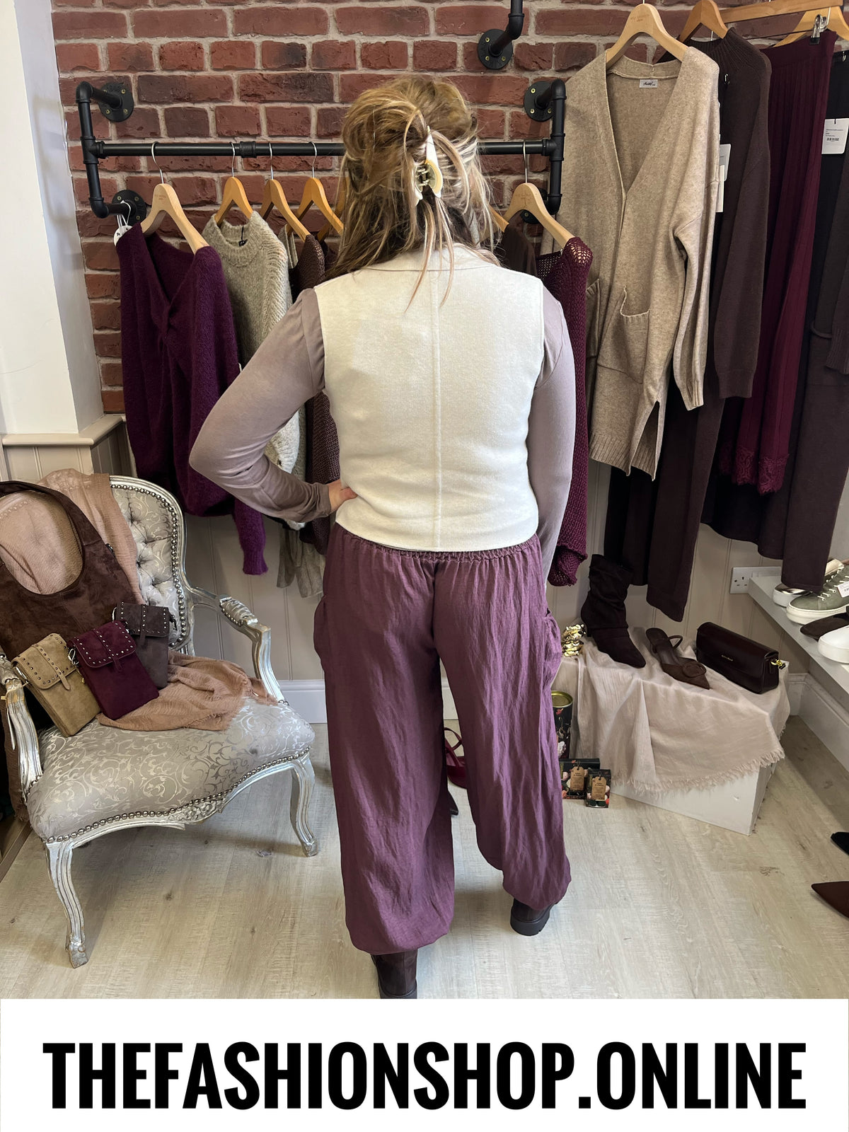 Hattie mulberry textured trousers 8-16