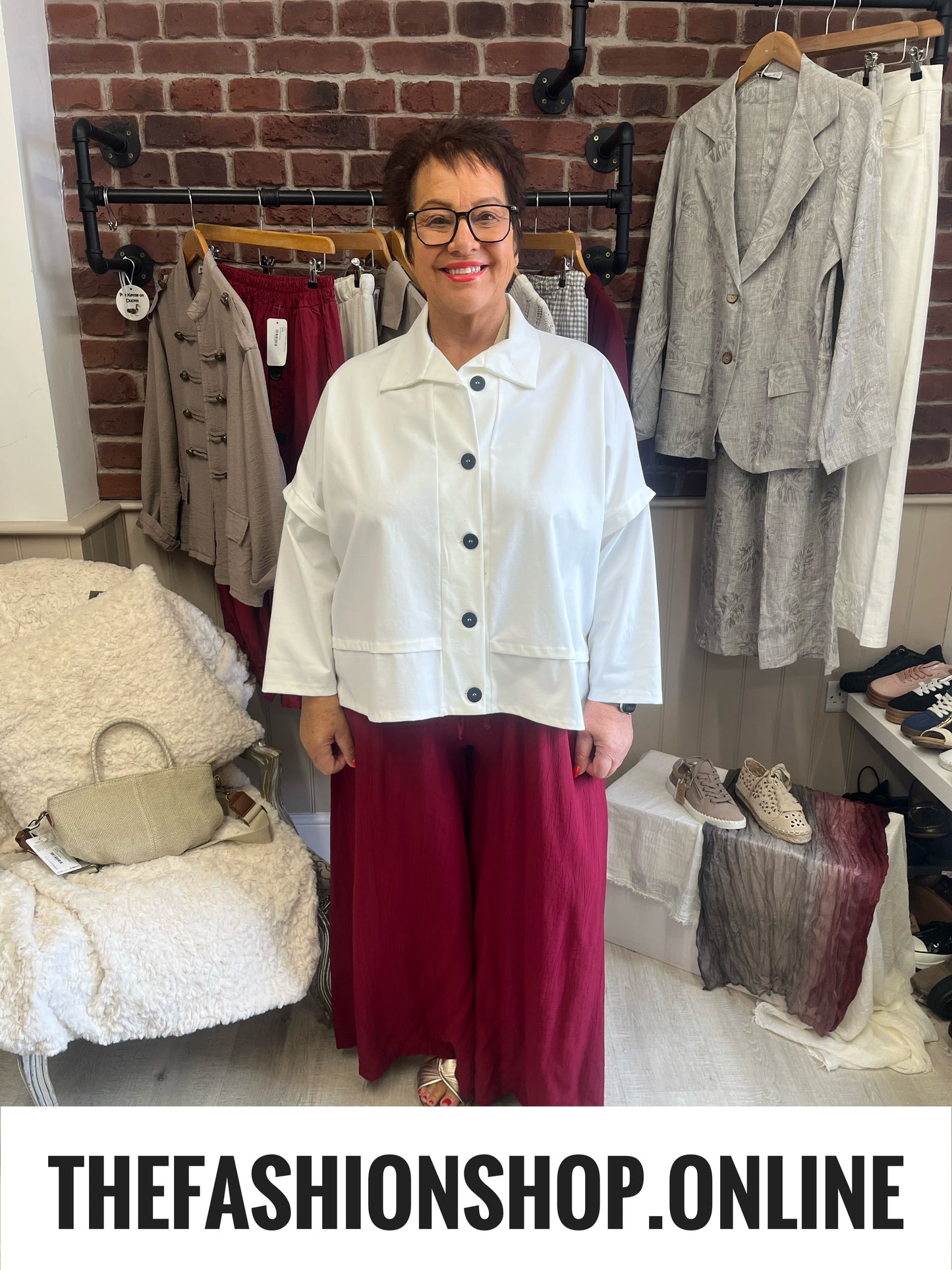 Renee cream jacket 14-20
