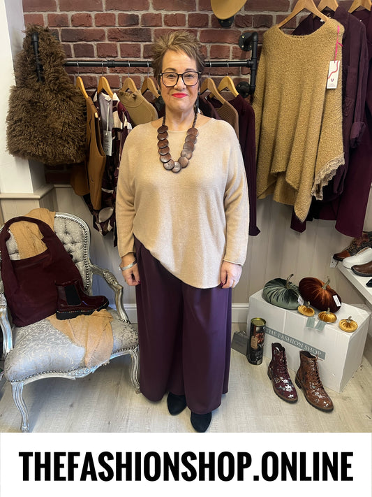 Esme camel soft jumper 16-22