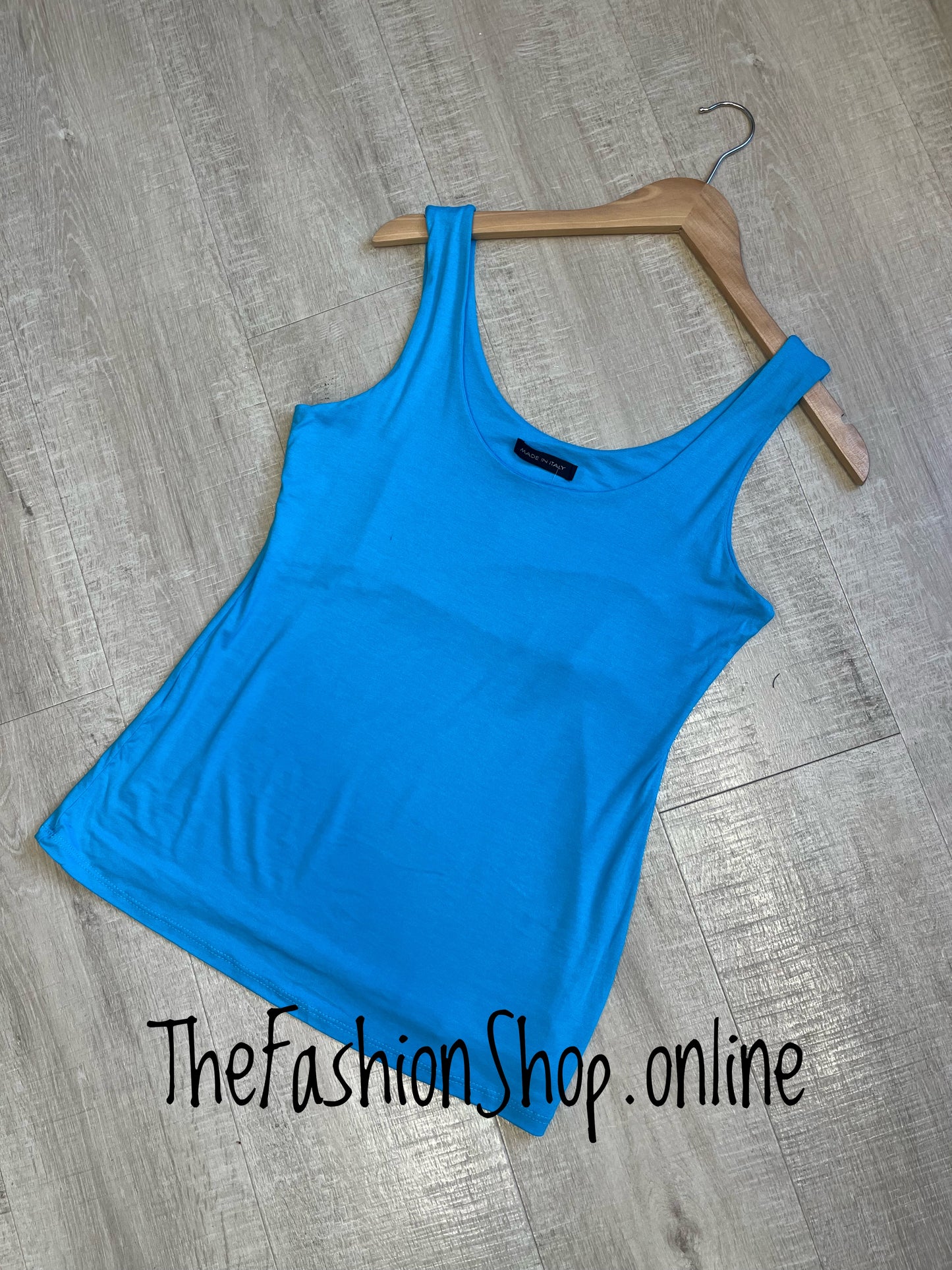 Chelsea turquoise soft vest 8-14 and 16-18