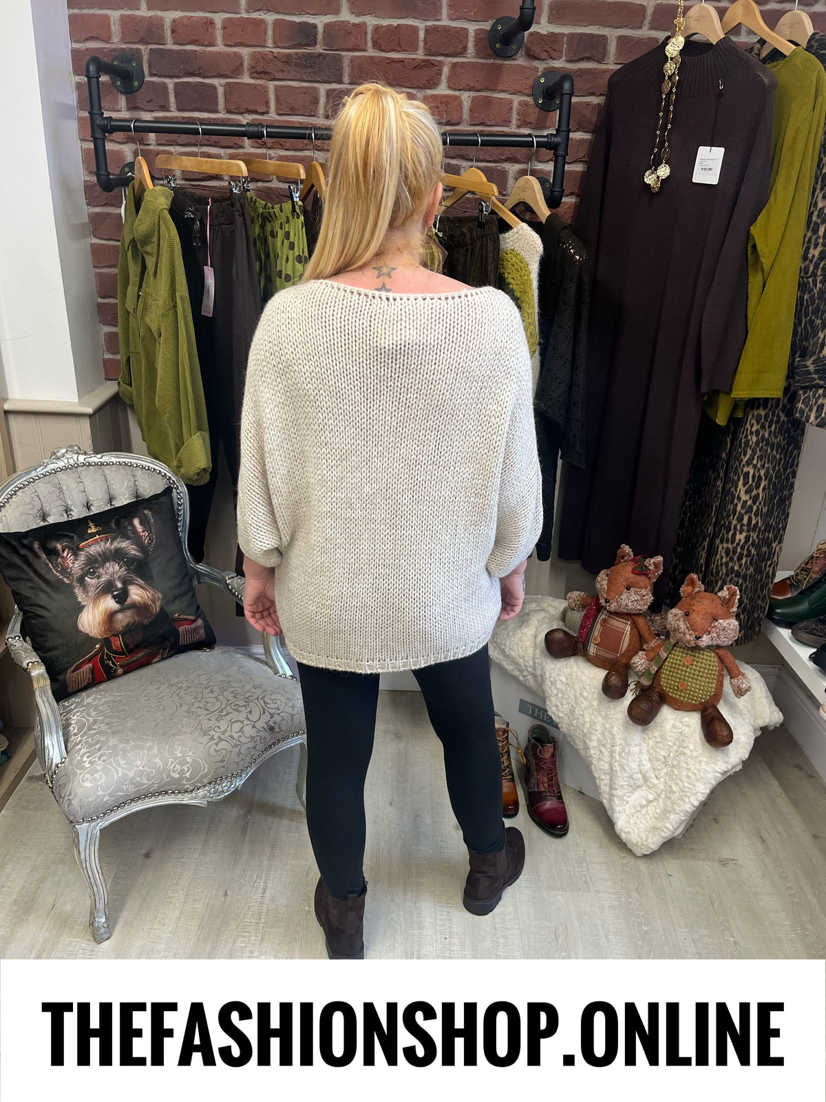 Diva beige alpaca mix jumper 12-18