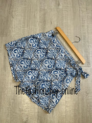 Bernie blue and white skorts sizes 8, 10 and 12