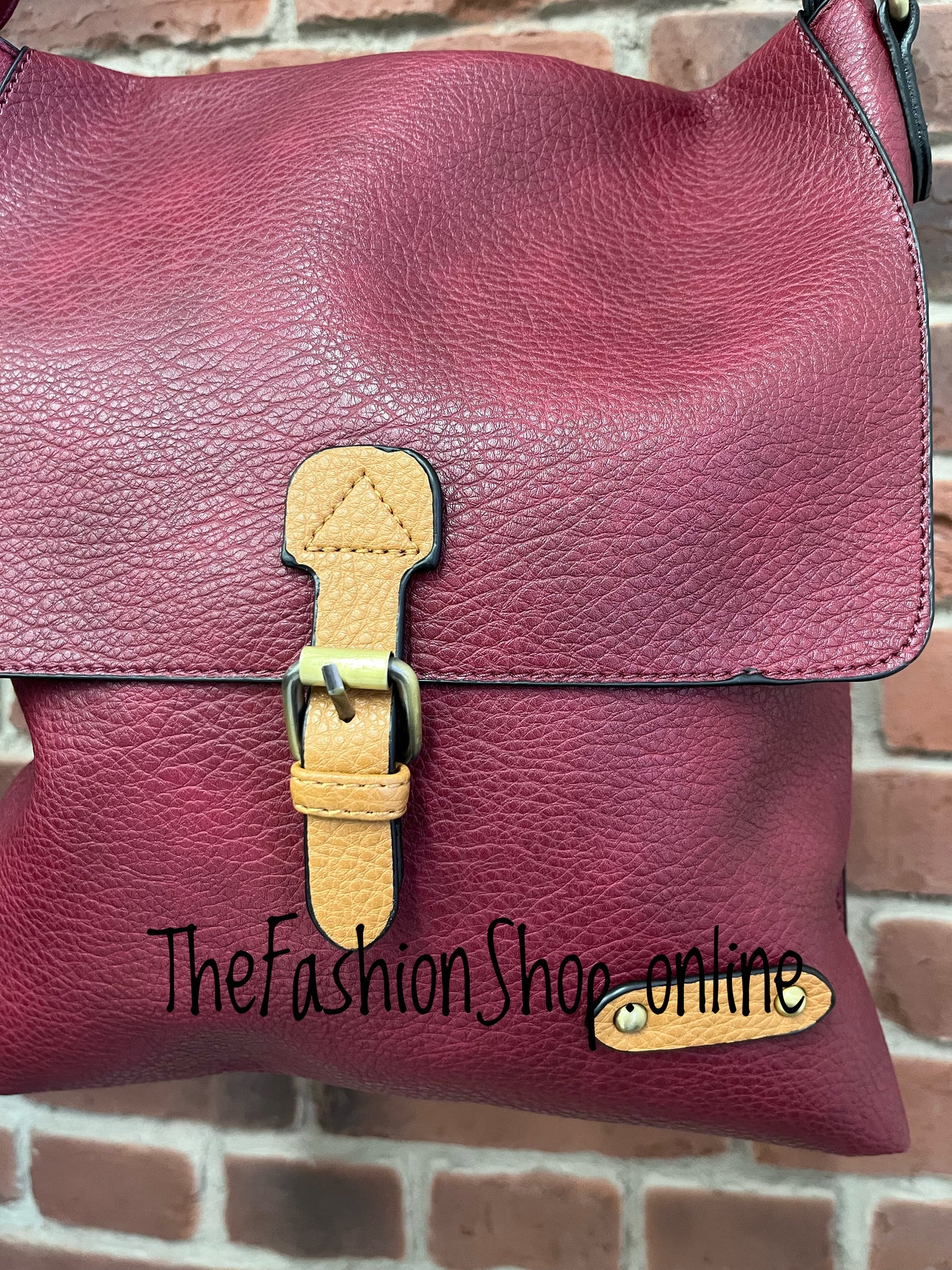 Carolyn large wine messenger bag