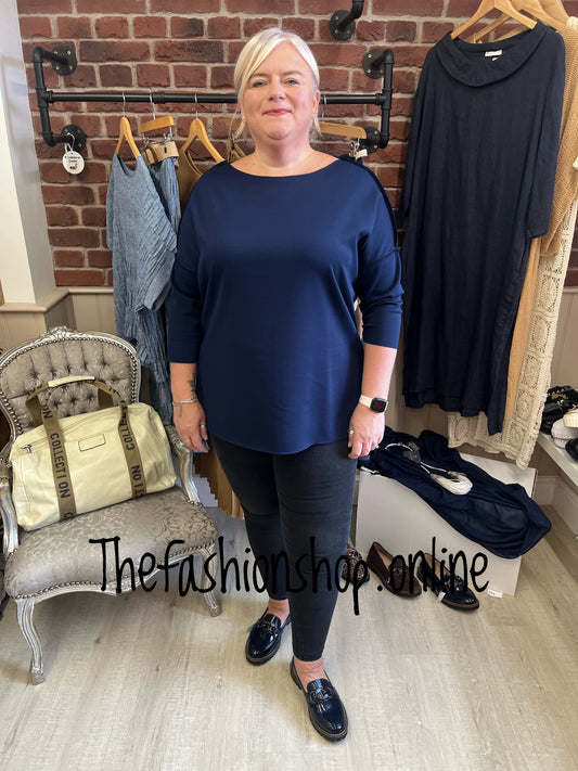 Suzie navy high low top 16-22