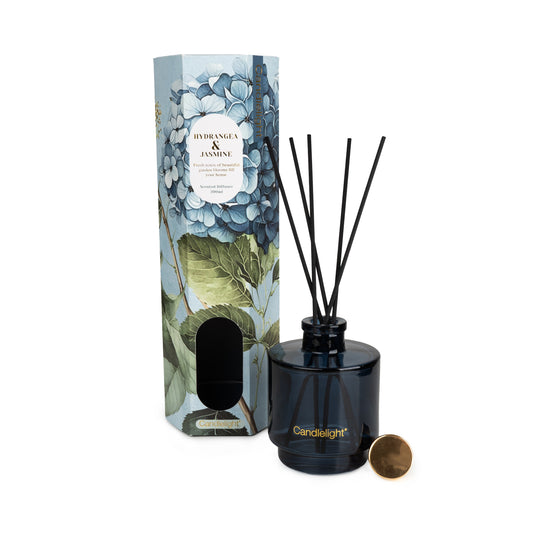 Candlelight Reed Diffuser Hydrangea And Jasmine