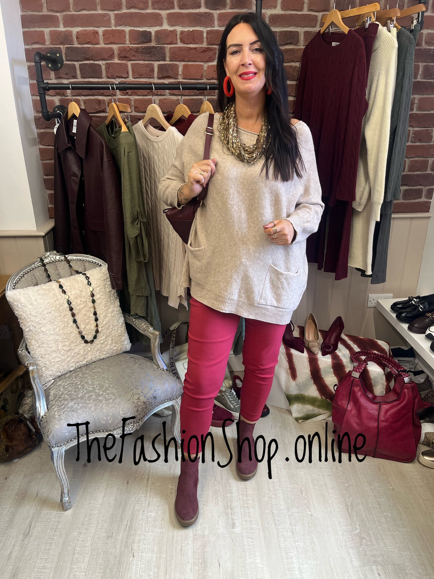 Wine classic magic trousers (reg) 12-18