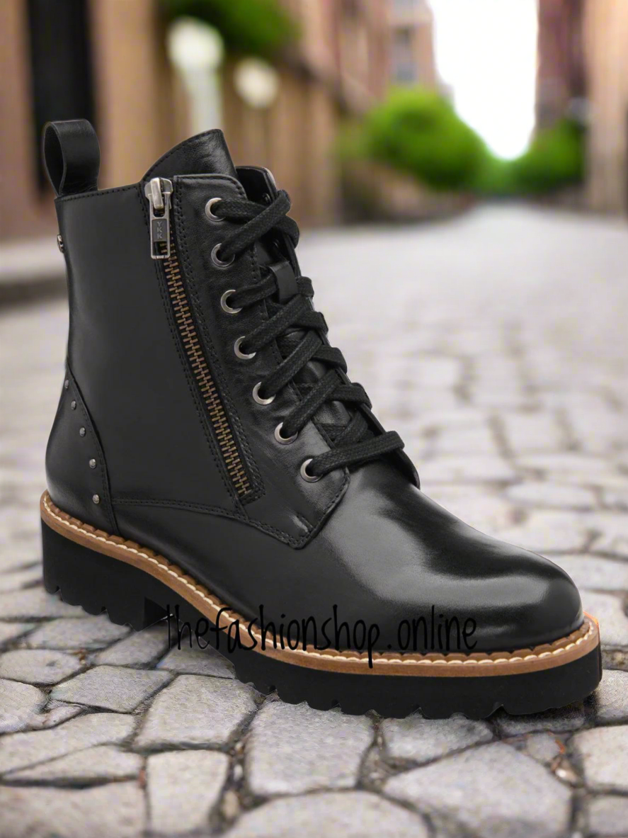 Lotus Braxton Leather boot Black 4-8