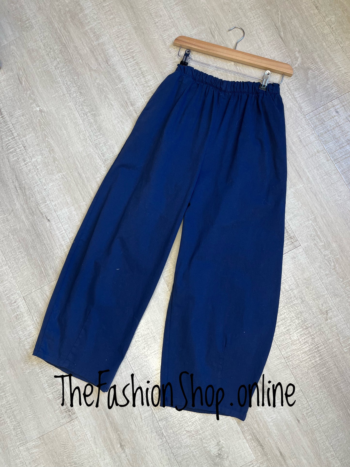 Bethany navy balloon trousers 10-16