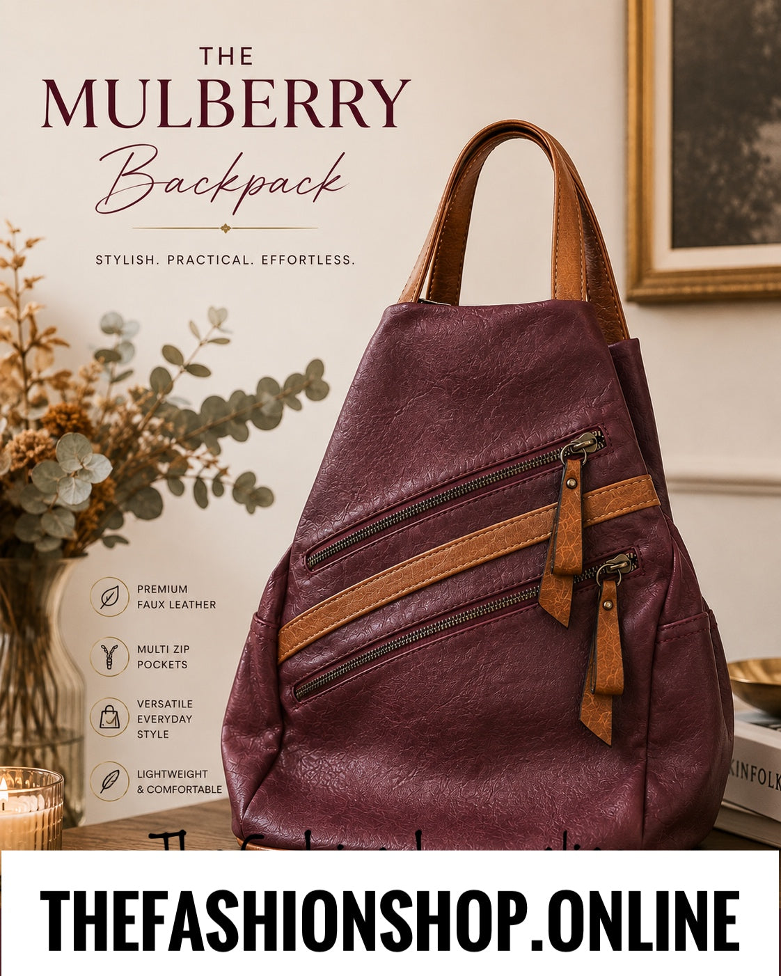 The Mulberry Backpack