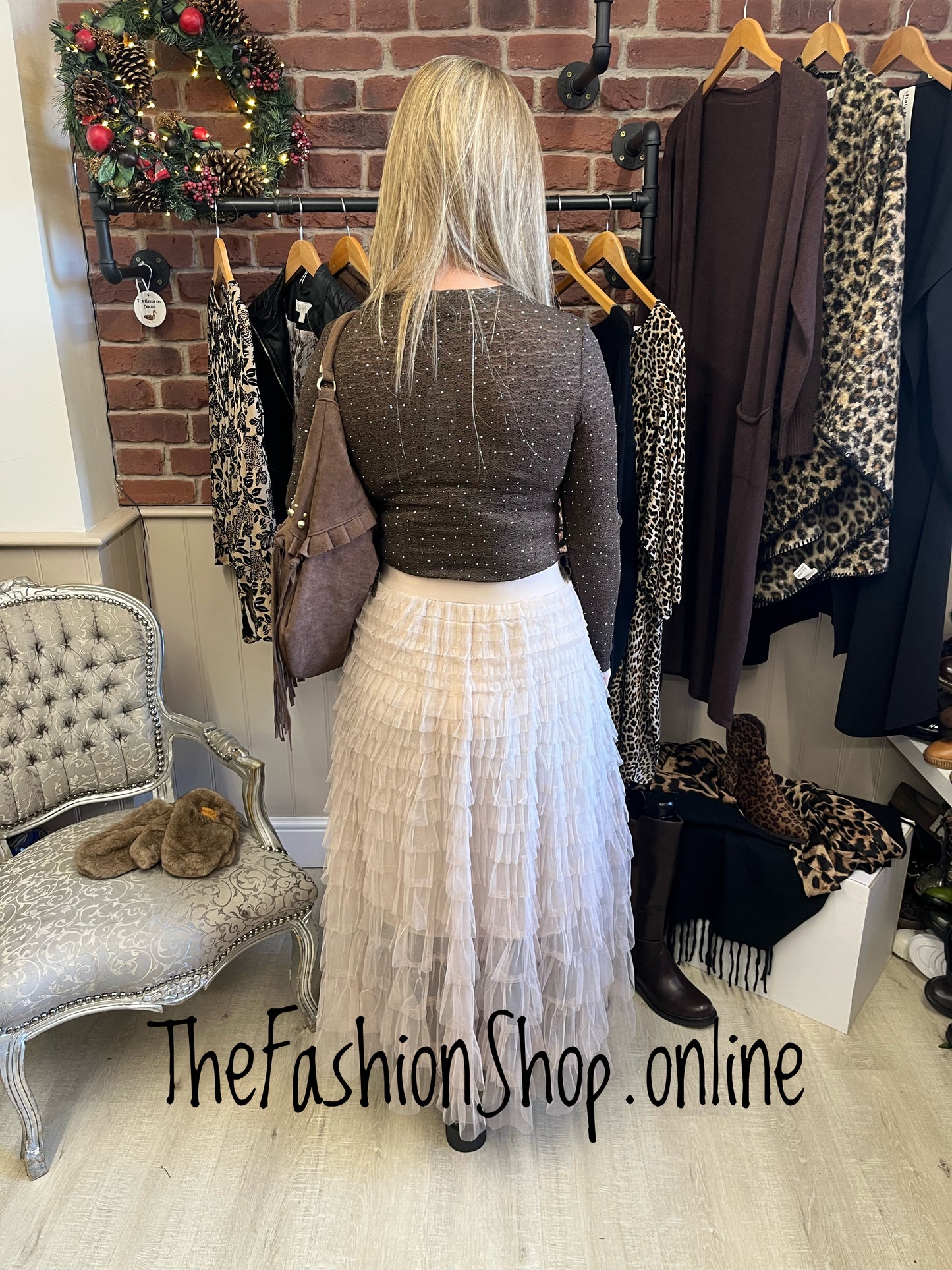 Kimberley brown crystal bodysuit 8-12