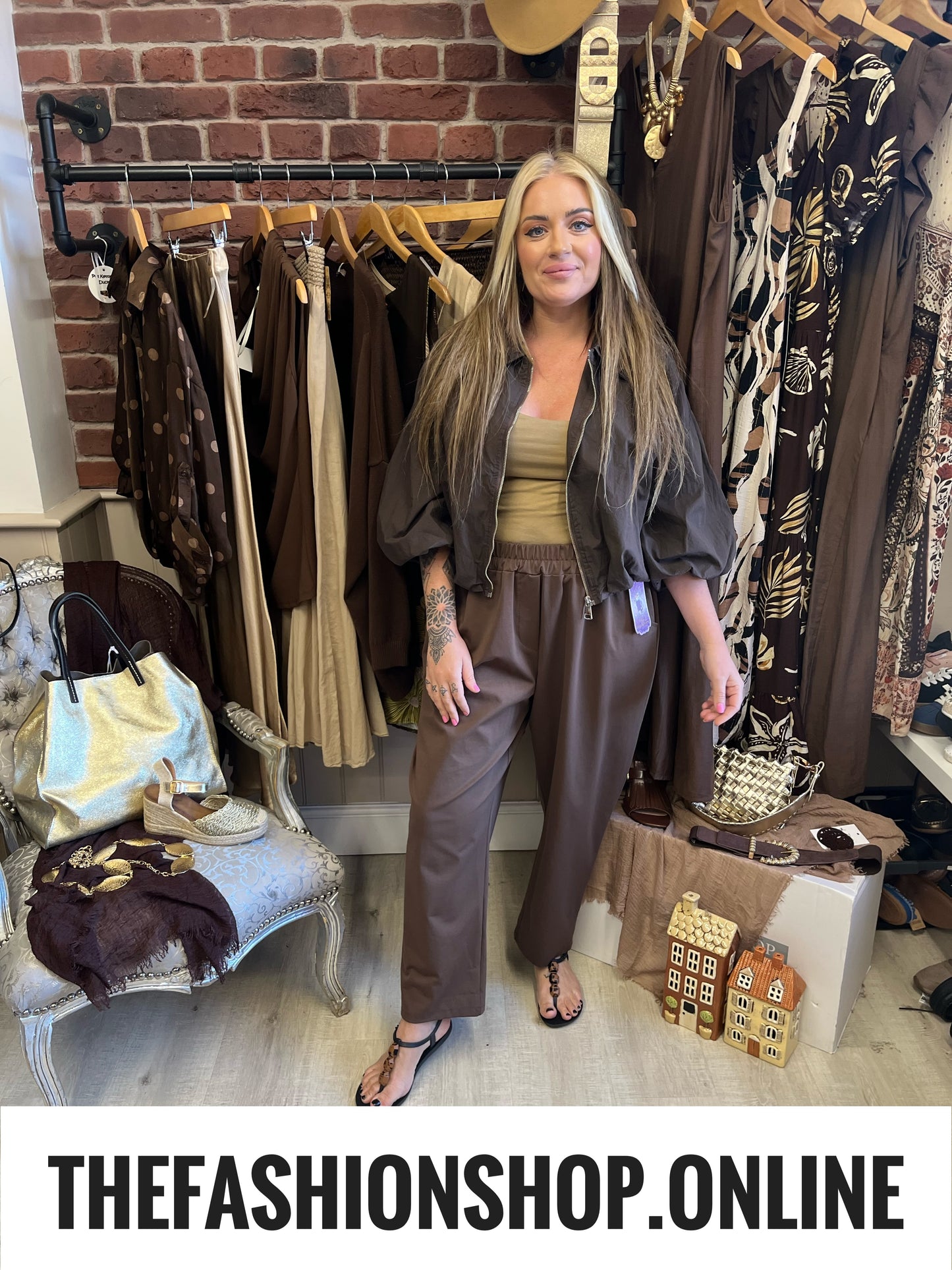 Lucy brown trousers 10-18