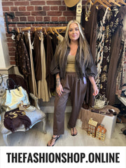 Lucy brown trousers 10-18