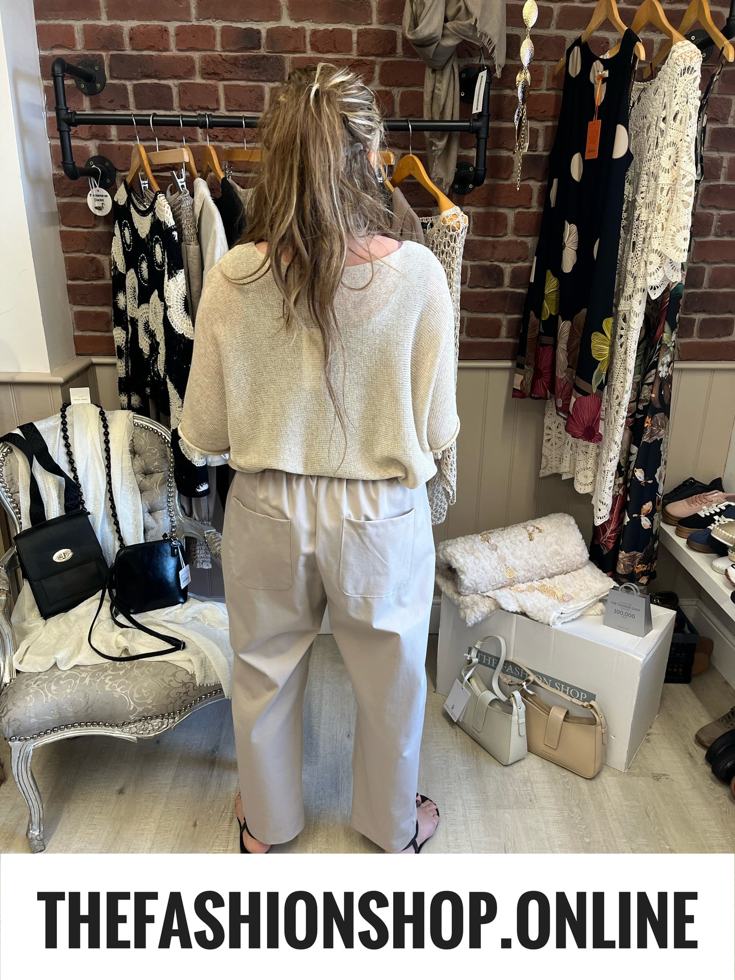 Lucy mocha trousers 10-18