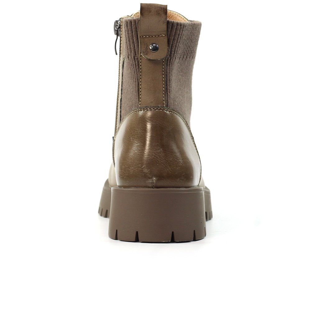 Lunar Tetris Taupe Boot sizes 4-8 (37-41)