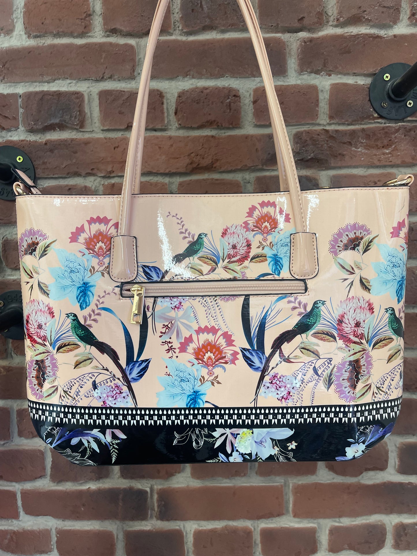 Exotic Garden Bag in Soft Pink