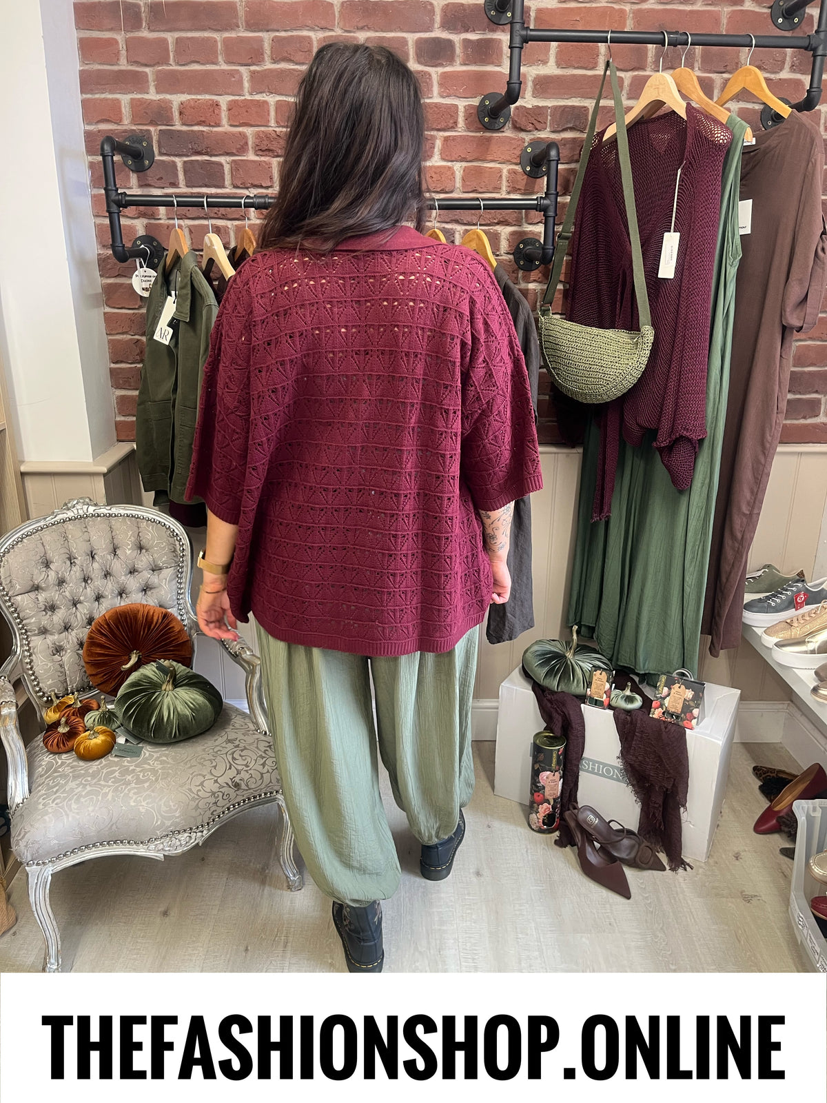 Alice Khaki Harem Trousers 10-16