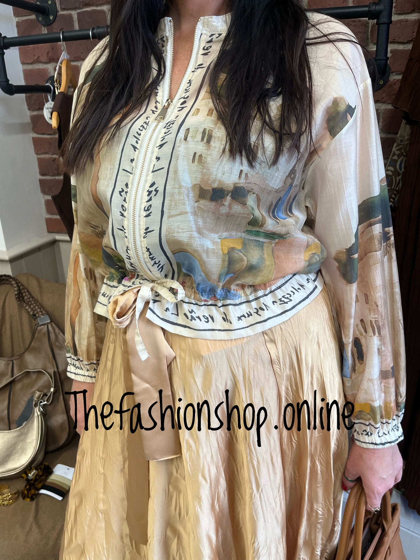 Beige Parisian lightweight jacket 8-14