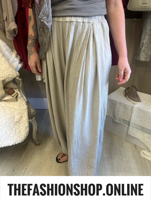Alice mocha harem trousers 10-18