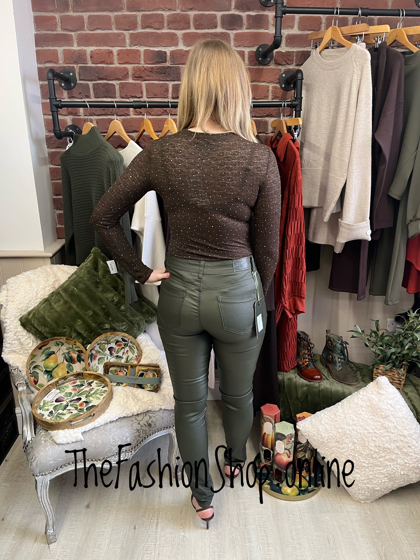 Kimberley brown crystal bodysuit 8-12