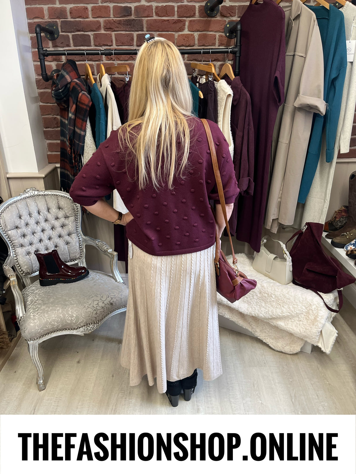 Madison damson short sleeve knit 8-16