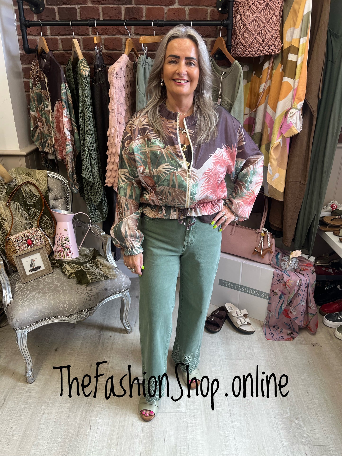 Phoebe exotic lightweight jacket 8-14