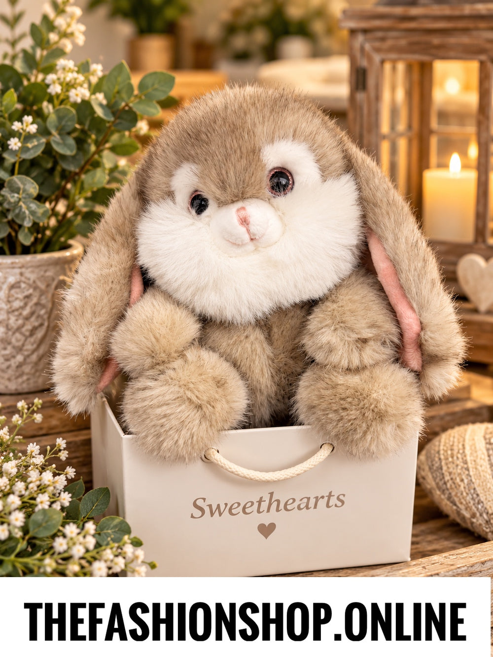 Mink Sweethearts Bunny in Gift Box