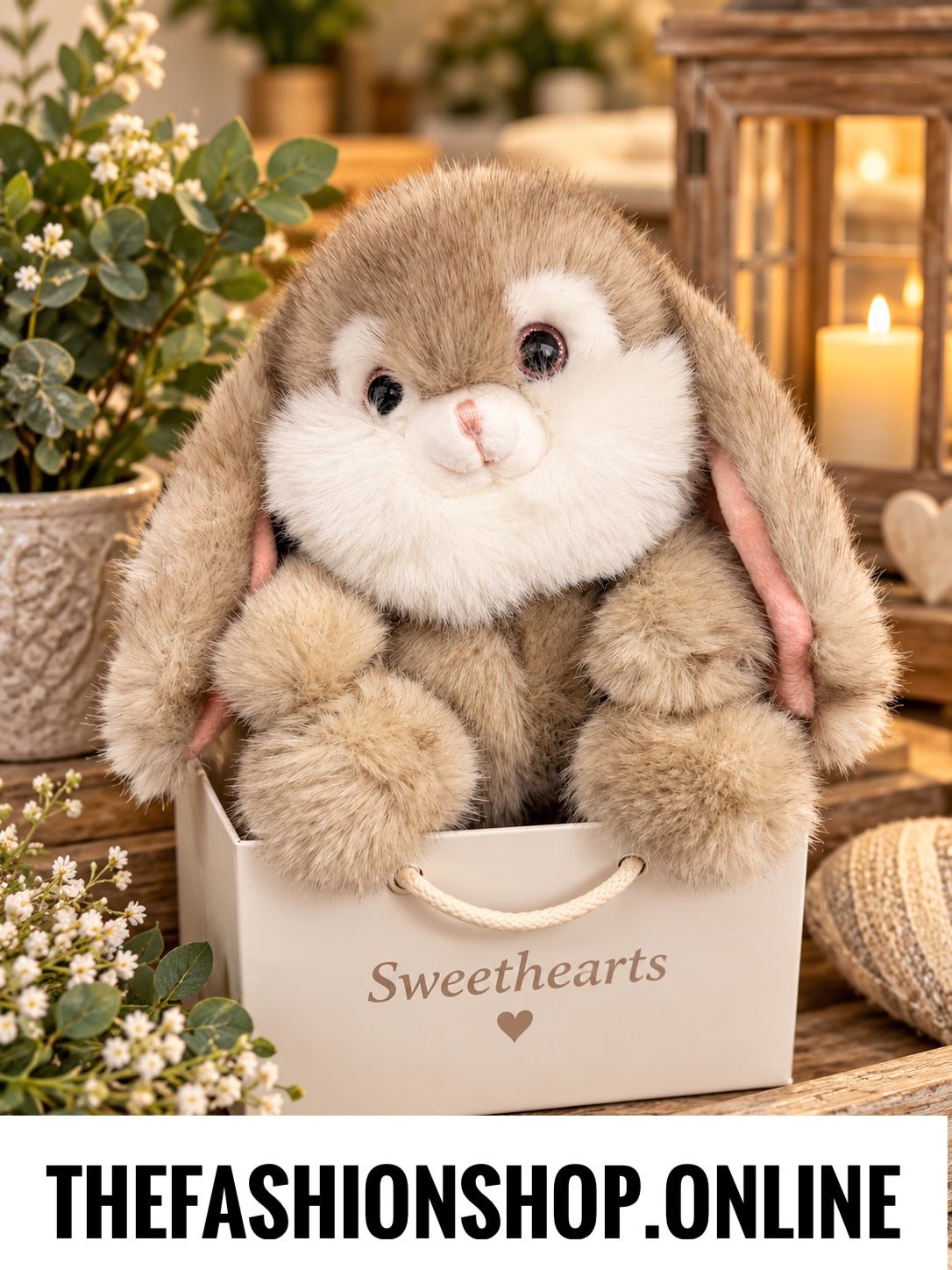 Mink Sweethearts Bunny in Gift Box