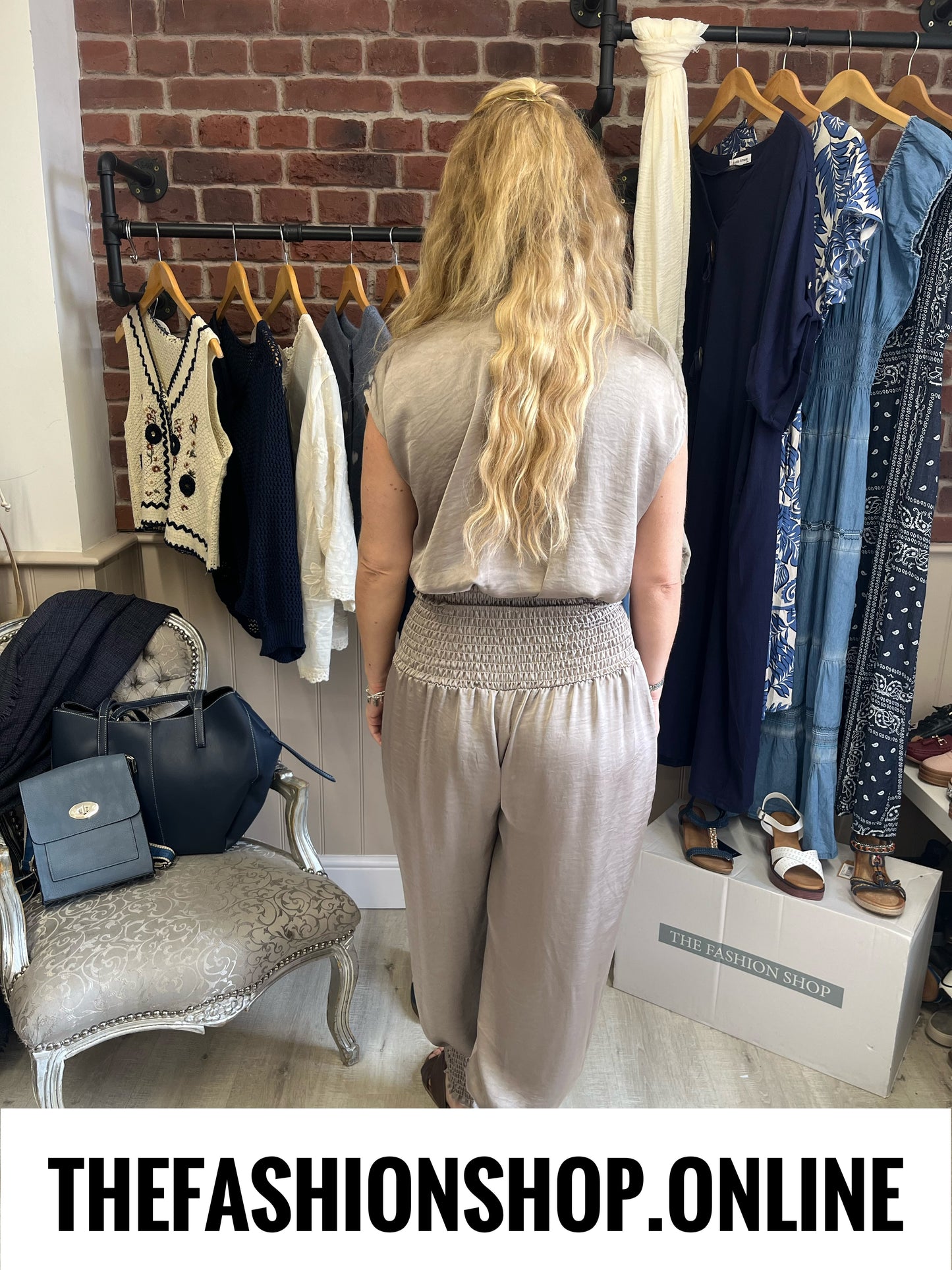 Lena mocha cuffed trousers 8-14