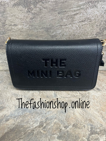 The Mini Bag in black