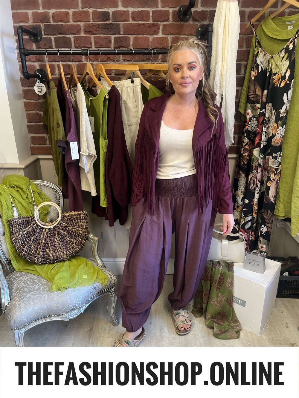 Alice mulberry harem trousers 10-16