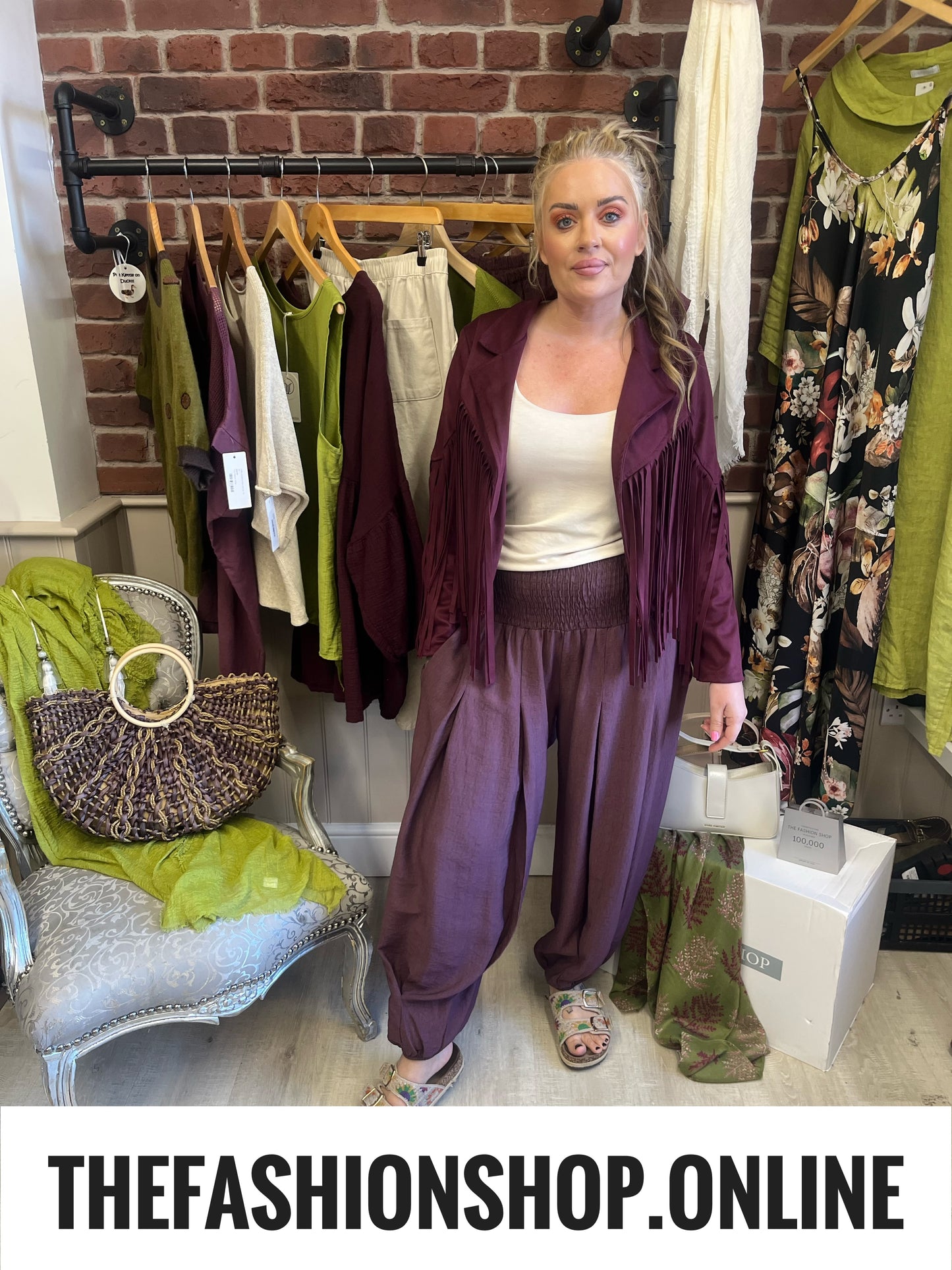Alice mulberry harem trousers 10-16