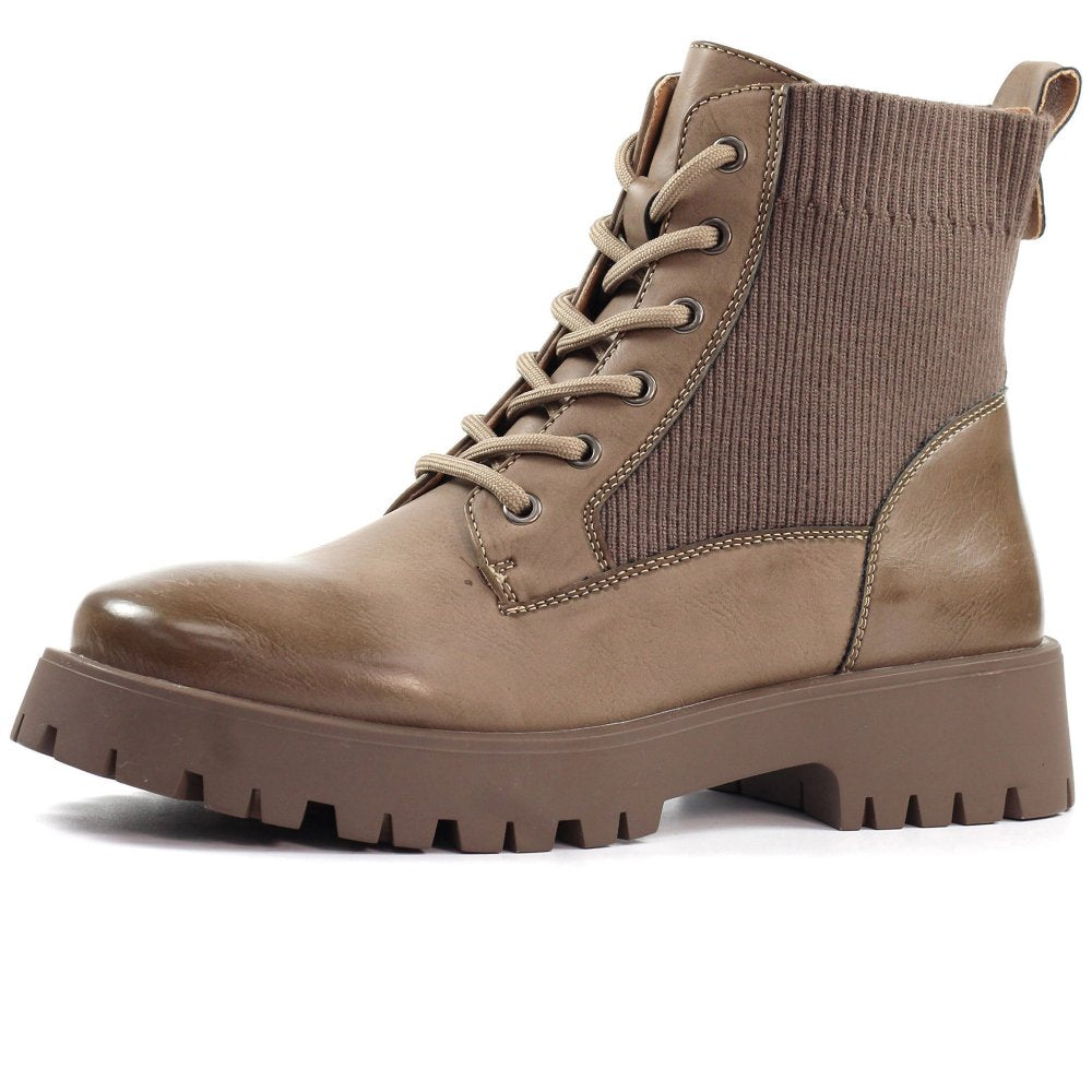 Lunar Tetris Taupe Boot sizes 4-8 (37-41)